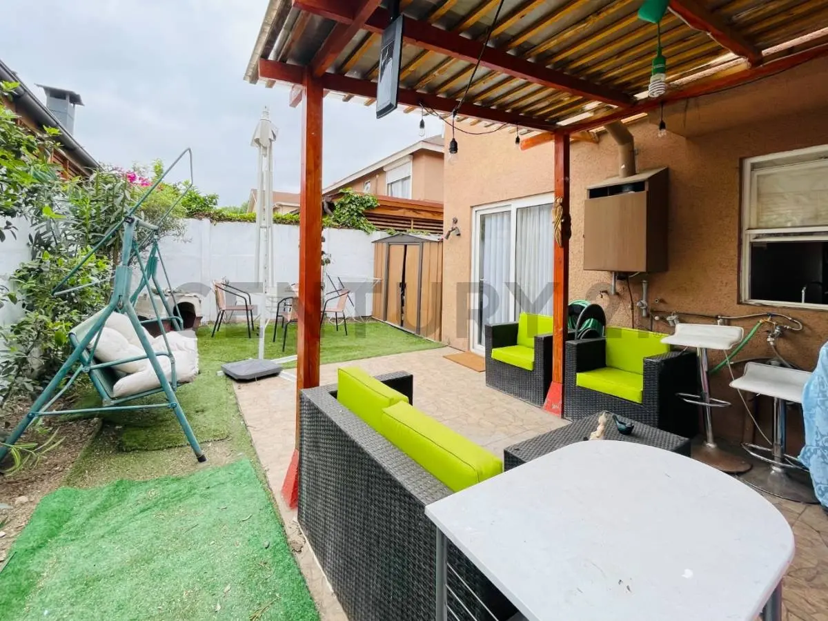 Imagen 3 de 24 de Casa En Venta, Quilicura, Modelo Pamplona, Valle Lo Campino