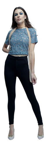 Leggings Mujer Holly Land 167317 Cintura Alta Stretch