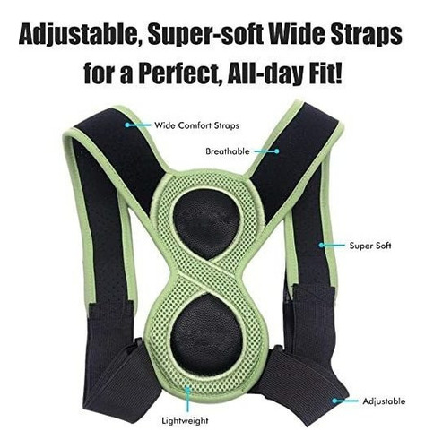 Corrector De Postura Faja Soporte Espalda Para Hombrey Mujer