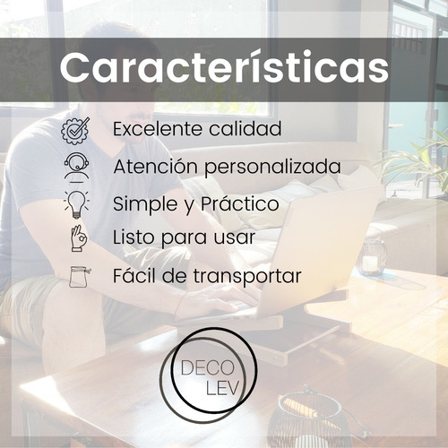 Imagen 5 de 10 de Combo Soporte Para Notebook + Soporte Celular - Zona Norte