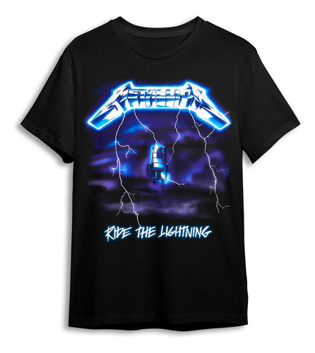 Polera Metallica - Ride The Lightning - Holy Shirt