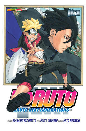 Boruto: Naruto Next Generations Vol. 4, de Kishimoto, Masashi. Editora Panini Brasil LTDA, capa mole em português, 2019