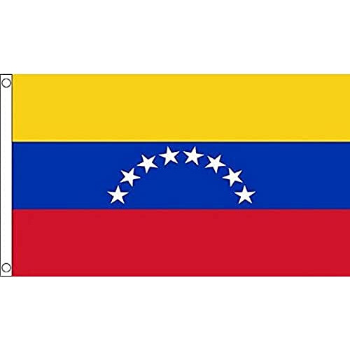 Bandera De Venezuela 8 Estrellas - 3x5 Pies - Poliéste...