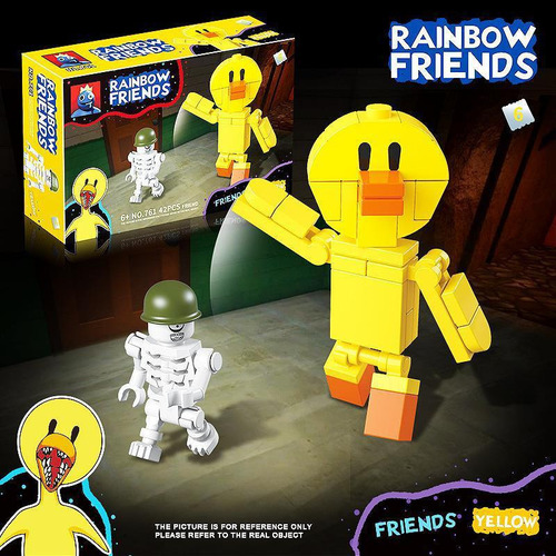2025 Ho Rainbow Friends 1 Lote De 8 Cajas, Juguetes De
