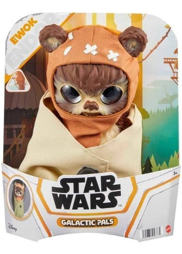 Pelucia Star Wars Galactic Pals Ewok Endor Mattel