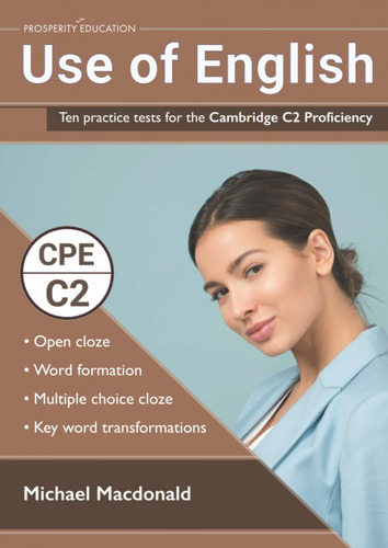 Livro Fisico - Use Of English. Ten Practice Tests For The Cambridge C2 Proficiency