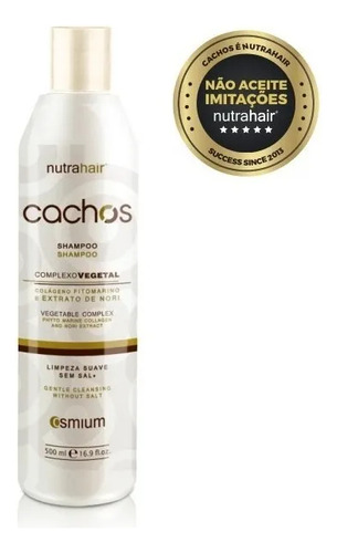 Shampoo Cachos Osmium 500ml Nutra Hair