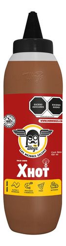 Salsa X Hot Extra Picante Mr Wings 414 Ml Alitas, Botanas