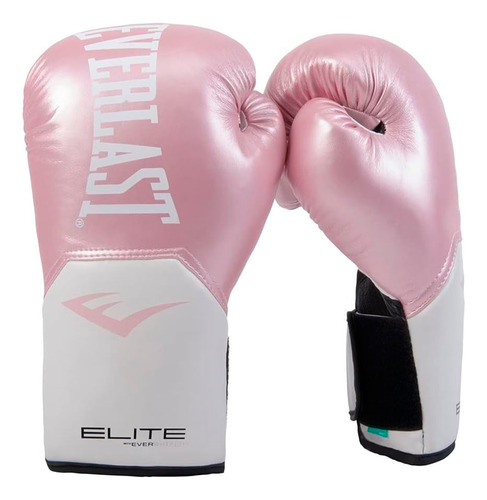 Guantes De Boxeo Elite 2 Everlast 12 Rosa Supergym