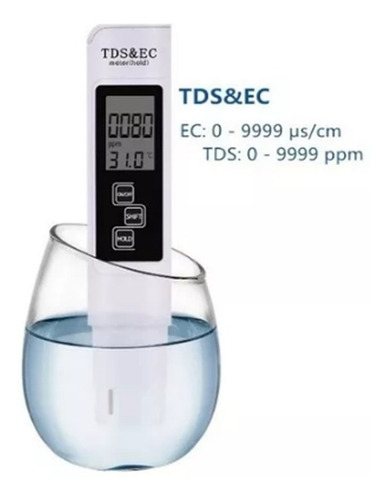 Medidor De Electroconductividad Tds&ec
