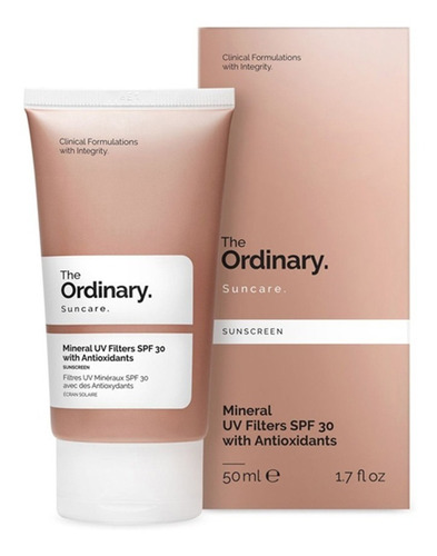 The Ordinary  Mineral Uv  Filters Spf 30  With Antioxidants 