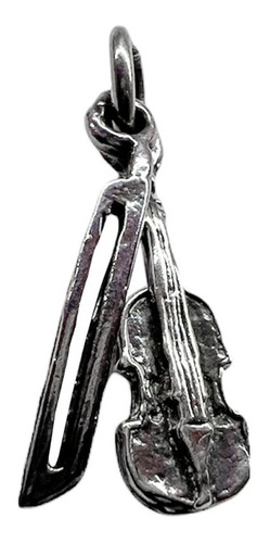 Dije Violin De Plata