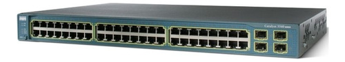 Switch Cisco Catalyst 3560g 48 Puertos 10/100/1000 + Sfp X 4