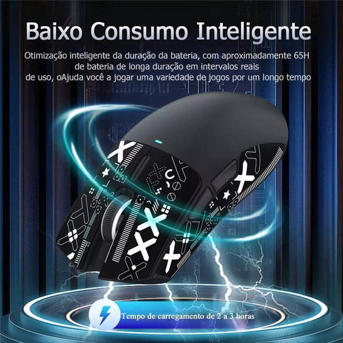 Ratón Inalámbrico Para Juegos X11 Attack Shark De Tres Modos