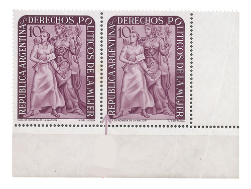 Argentina Gj 1001 Mt 516 Pos 50 Variedad Repetitiva Mint