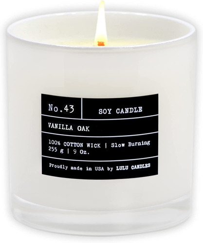  Roble De Vai 9 Oz.  Velas Premium Altamente Aromática...