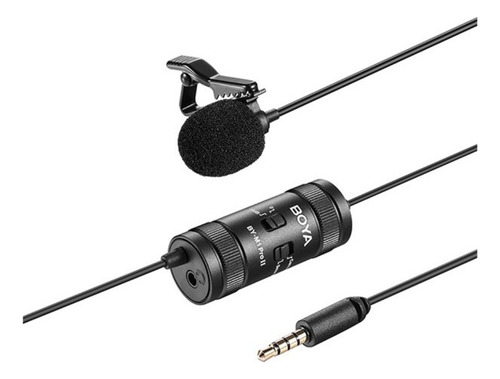 Boya By-m1 Pro Ii Micrófono Lavalier Con Salida De Audífonos