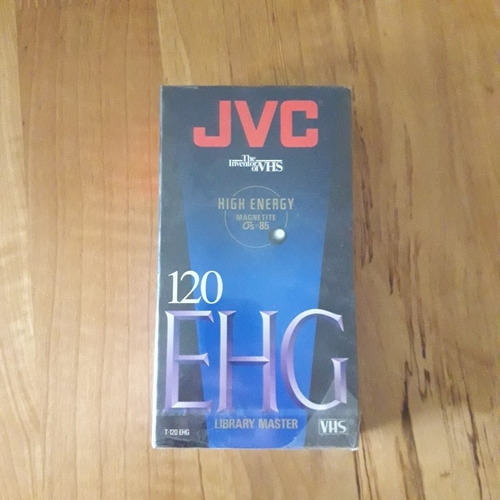 Cassette Vhs Jvc Ehg 120 (Usado)