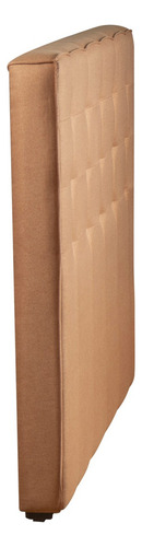 Cabecera Queen Size Roomi Freedom Diseño Moderno Rs Color Naranja Claro