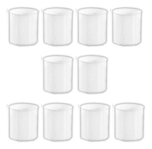 Kit 10 Formas Para Queijo Minas Frescal E Ricota 500gr