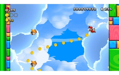 New Super Mario Bros U Deluxe Switch Mídia Física Lacrado