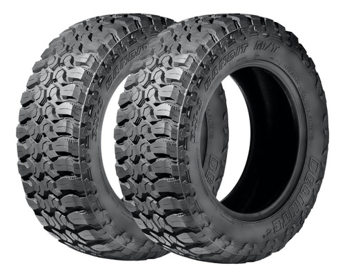 Kit 2x Pneu 35x12.50 R15 113q Dx-9 M/t Bandit Lt 6pr Delinte