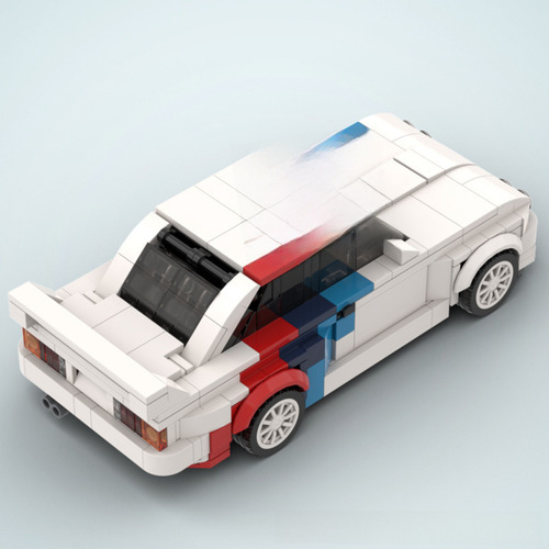 Bmw M3 E30 - Bloques De Construcción Moc, Juguete De Regalo