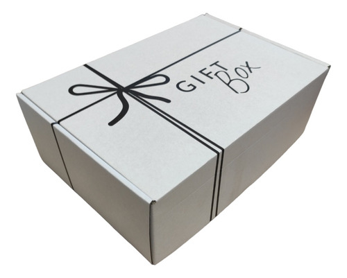 Caja Autoarmable Gift Box Blanca 30x20x10cms 50 U 