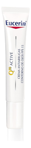 Crema Contorno De Ojos Antiarrugas Fps 15 Q10 Active 15 Ml Tipo De Piel -