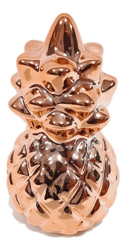 Adorno De Anana Figura Decorativa Fruta Grande - Sheshu Home Color Golden rose