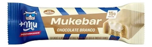 Barrinha Mukebar (60g) - Sabor: Chocolate Branco Chocolate Branco