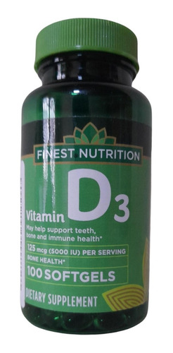 Finest Nutrition D3 - Unidad a $1859