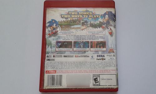 Sonic Generation Juego Original Playstation 3 Ps3 (fisico) (Usado)