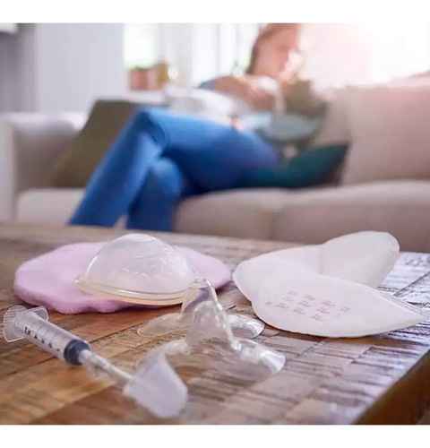 Imagen 7 de 7 de Protectores De Lactancia Philips Avent Medianos 2pz