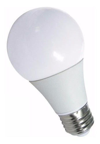 Lámpara Led Bulbo E27 7 Watts Blanco Cálido 630 Lm Idoler