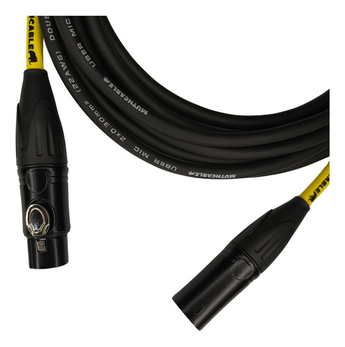 Cabo De Microfone Balanceado Xlr M - Xlr F 2mts Muthcable