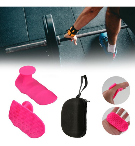 Levantamiento De Pesas Guantes De Entrenamiento Guantes Rojo