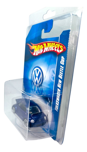 Hot Wheels Vw Beetle Cup Con Blister Protector Escala 1:64 Azul