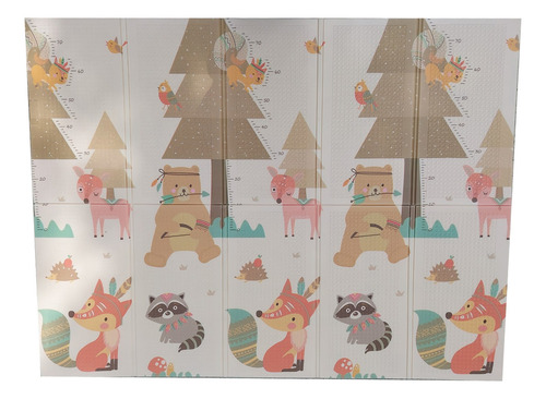 Tapete Infantil Atividade Dupla Face 1,5x2m Térmico Dobrável