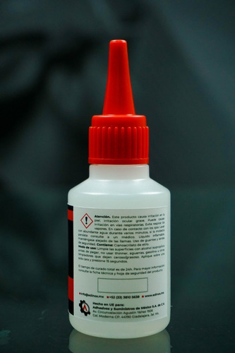 Imagen 2 de 6 de Adinox® C306, Adhesivo Instantáneo Secado Rápido