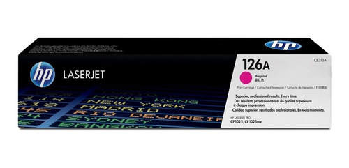 Toner Hp 126a Ce313a Cp1025 1025nw M175 Pro100 Magenta Original