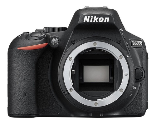  Nikon D5500 DSLR color  negro