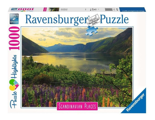 Puzzle 1000pz Fiordo En Noruega -ravensburger 167432
