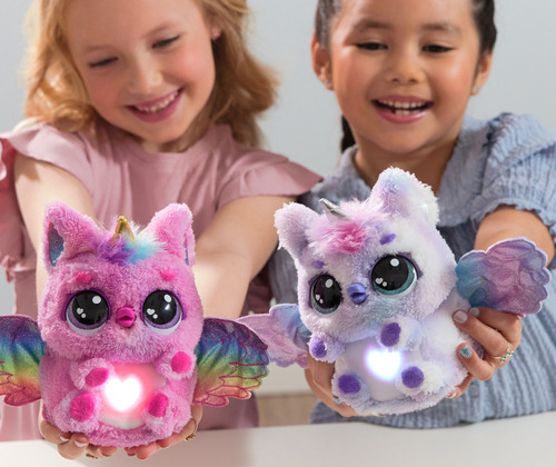 Hatchimals Alive Huevo Pufficorn, Juguete Ninas Interactivo Multicolor