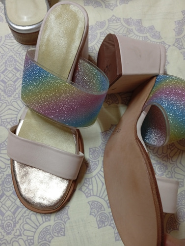 Sandalias Talle 36 Intacta 2x1 Solo Las Probé Preciosas (Usado)