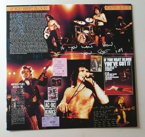 Ac Dc Lp Importado If You Want Blood Rush Beatles Floyd Ufo (Usado)
