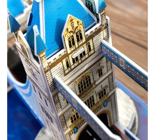 Rompecabezas 3d Rompecabezas London Twin Bridge Para Niños