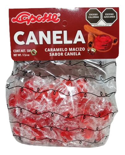 Caramelo Macizo Sabor Canela Laposse Cont. 500g