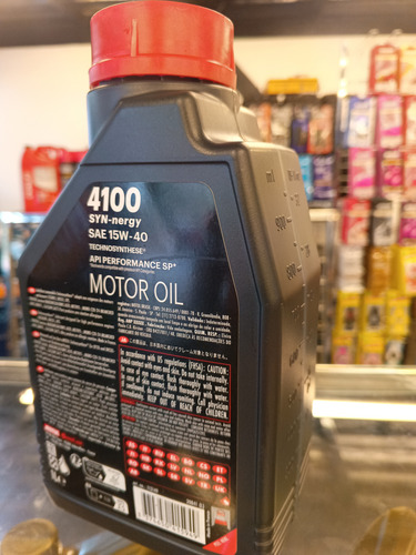 Aceite Motul 15w-40 Semisintético 4100