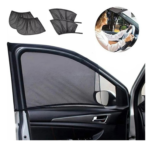 Kit 4 Sombrilla De Coche Universal Para La Ventanas Frontal